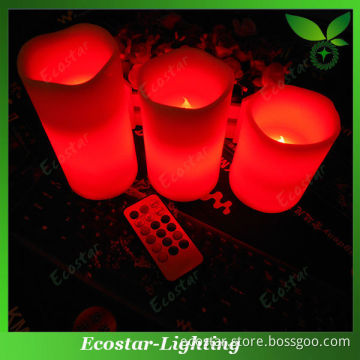 Wedding Decoration LED Flameless Candles with Remote Controller